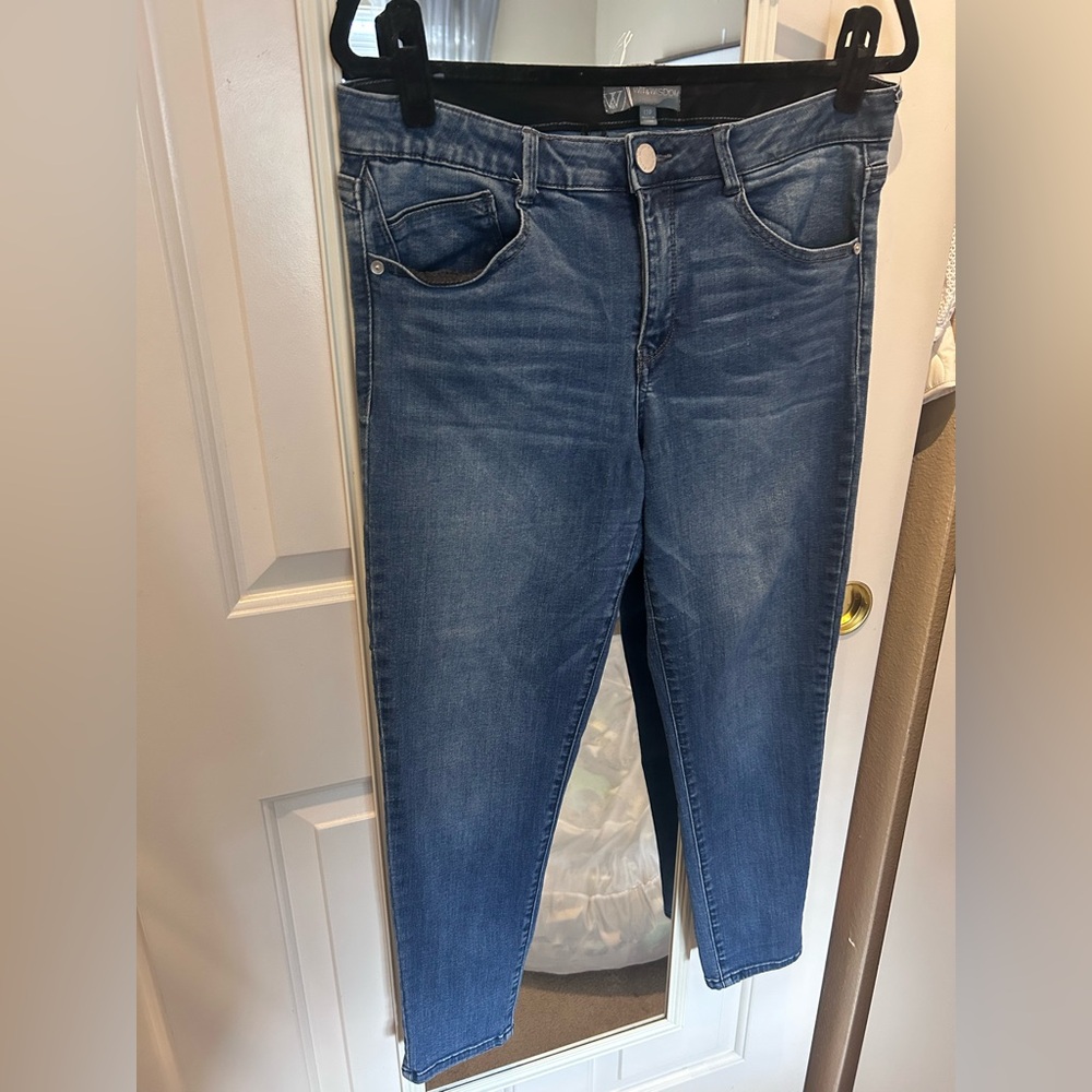 Wit & Wisdom Dark Blue Skinny Jeans